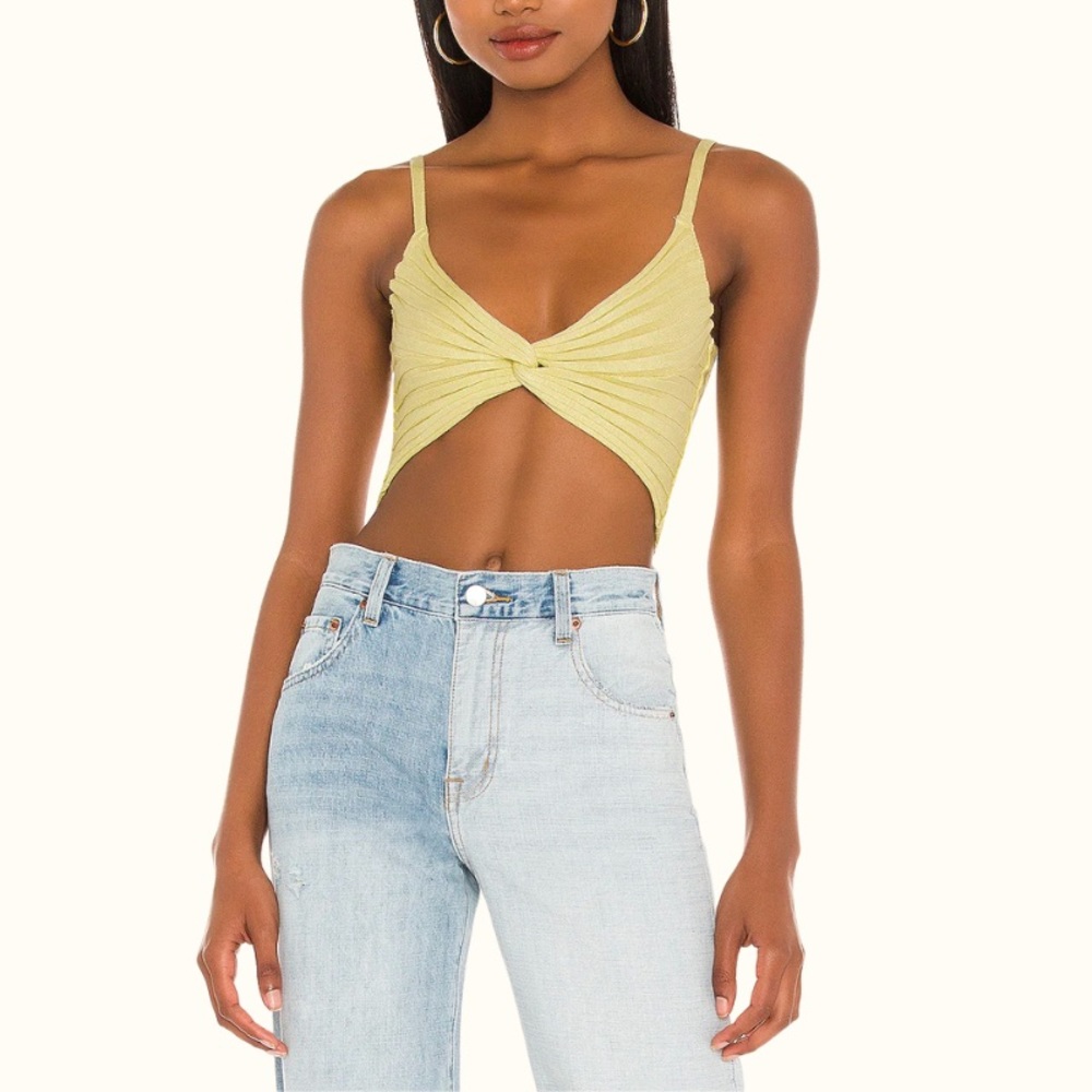 Superdown Knot Crop Tank